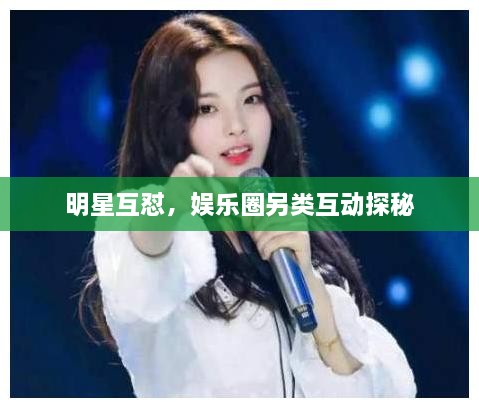 明星互懟，娛樂圈另類互動探秘
