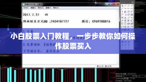 小白股票入門教程，一步步教你如何操作股票買入