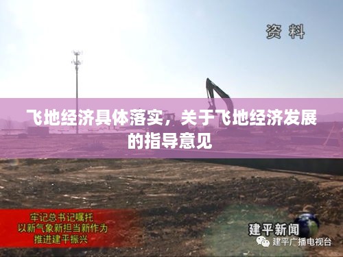 飛地經(jīng)濟(jì)具體落實(shí)，關(guān)于飛地經(jīng)濟(jì)發(fā)展的指導(dǎo)意見(jiàn) 